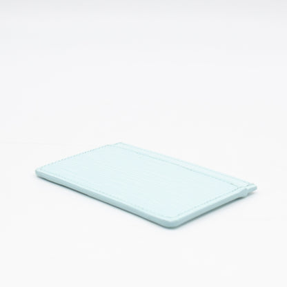 Card Holder Light Blue Epi Leather