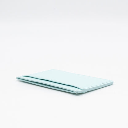 Card Holder Light Blue Epi Leather