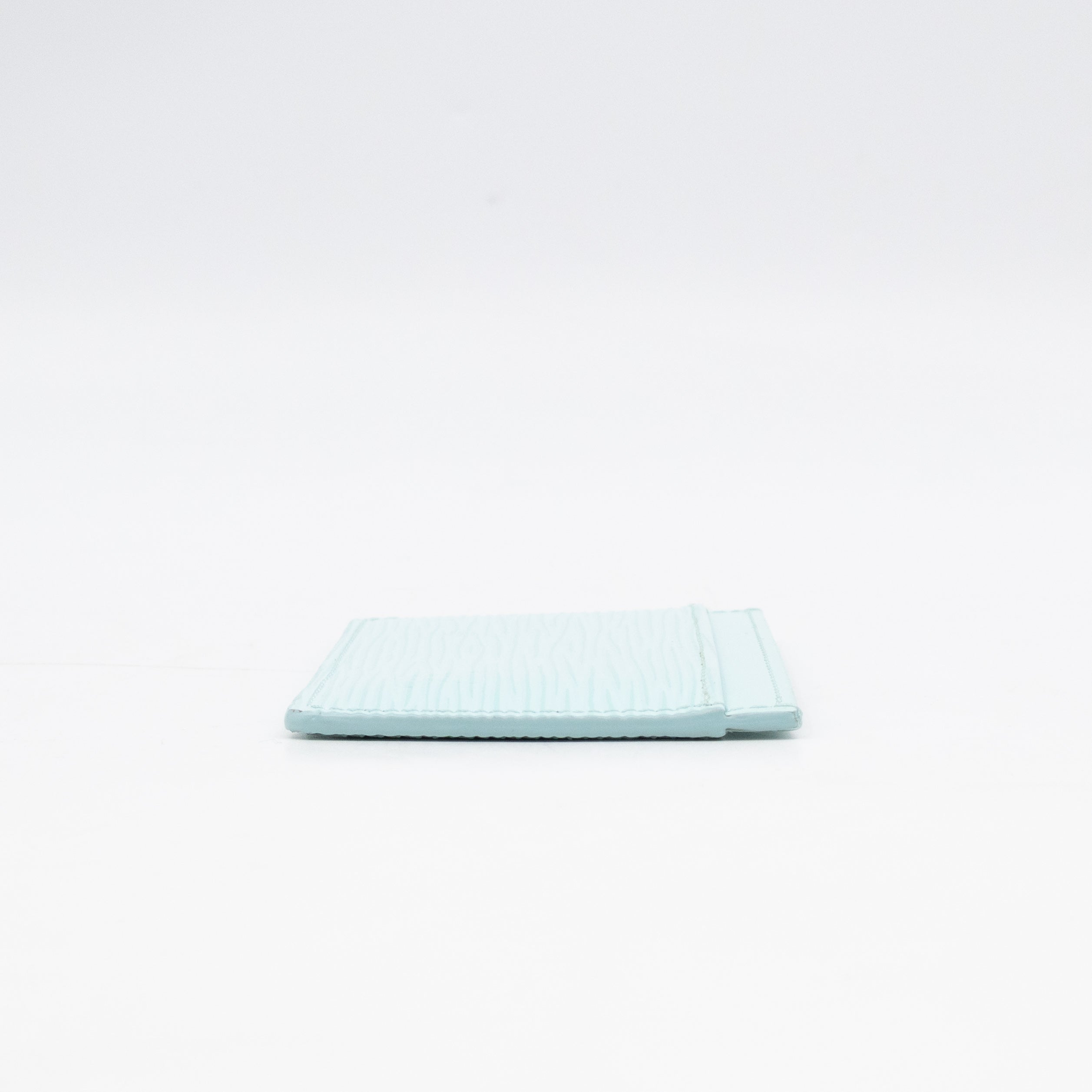 Card Holder Light Blue Epi Leather