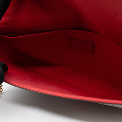 Pochette Felicie Monogram Red