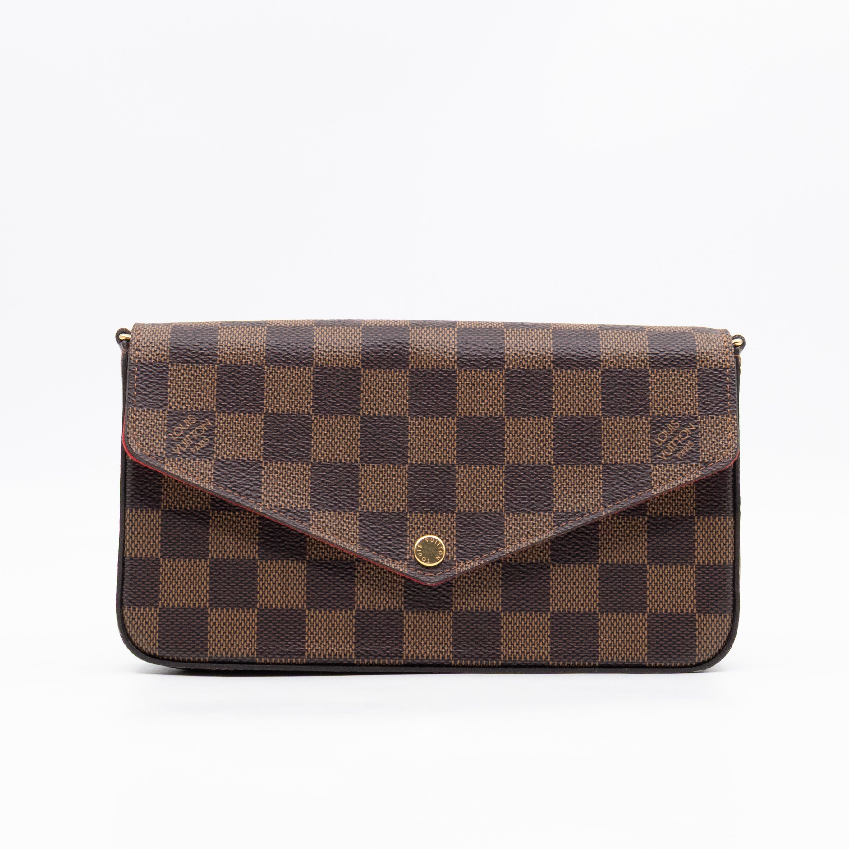 Pochette Felicie Monogram Red