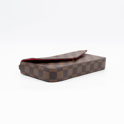 Pochette Felicie Monogram Red