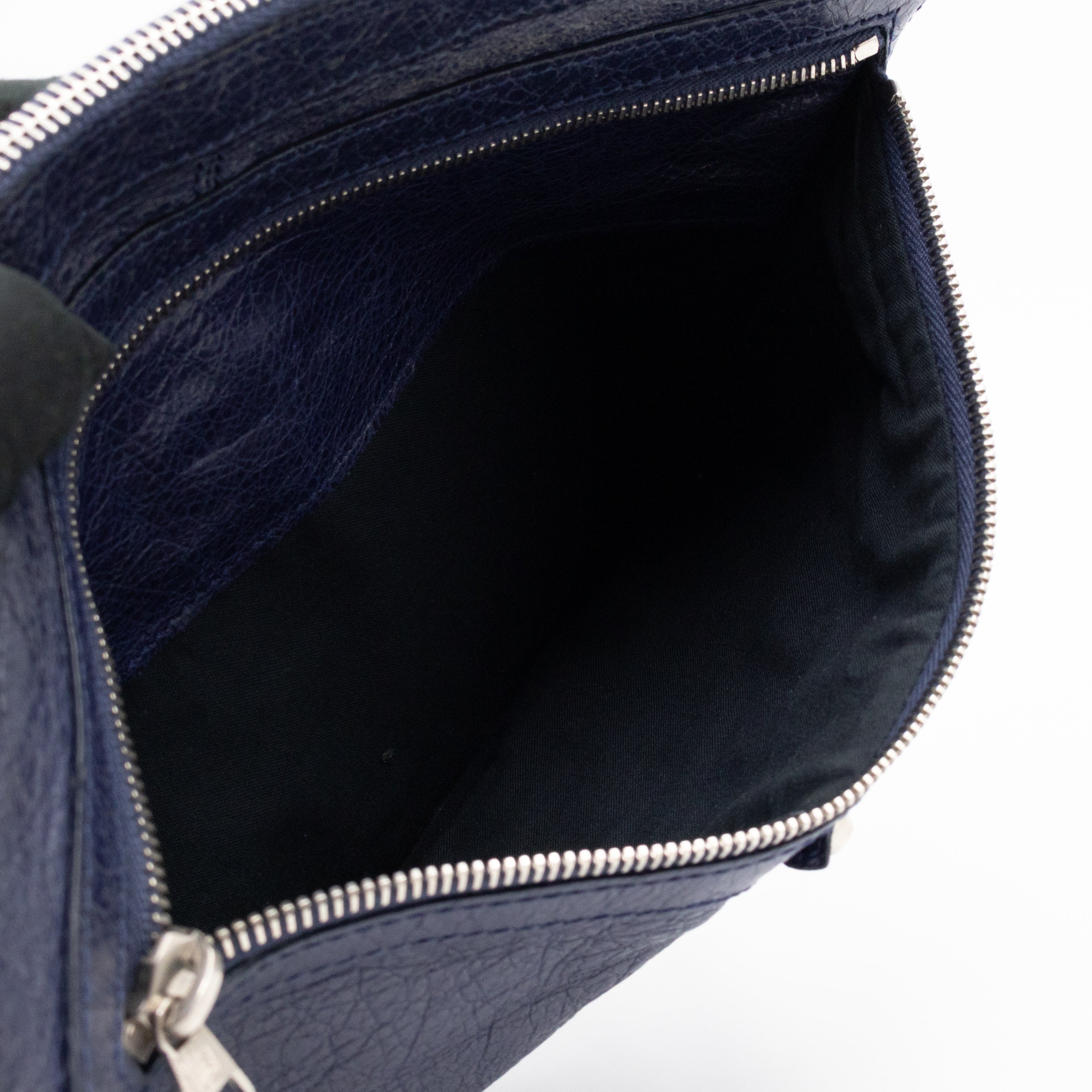 Giant 12 Clip M Clutch Blue Leather