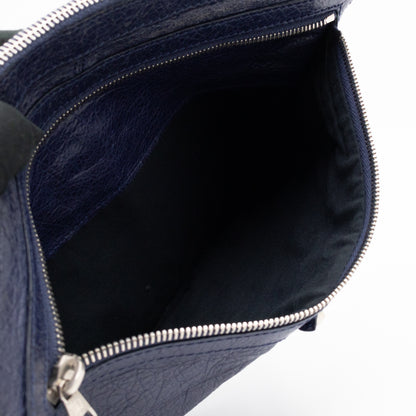 Giant 12 Clip M Clutch Blue Leather