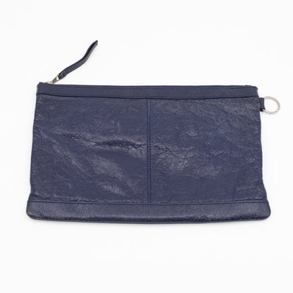 Giant 12 Clip M Clutch Blue Leather