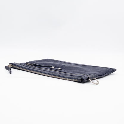 Giant 12 Clip M Clutch Blue Leather