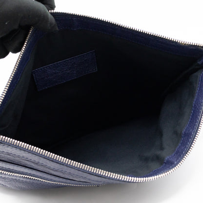 Giant 12 Clip M Clutch Blue Leather