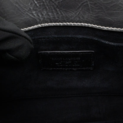 Sac de Jour Nano Silver Metallic Leather