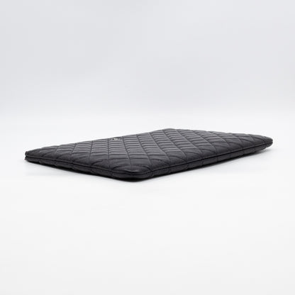 O Case Large Black Caviar Leather