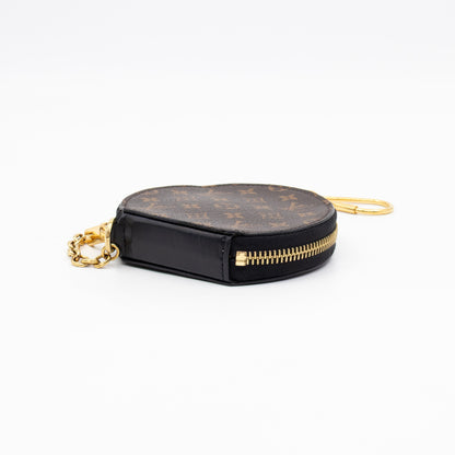 Micro Boite Chapeau Coin Purse Monogram Black