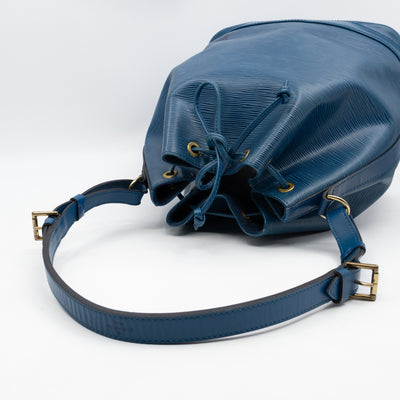 Noe Blue Epi Leather