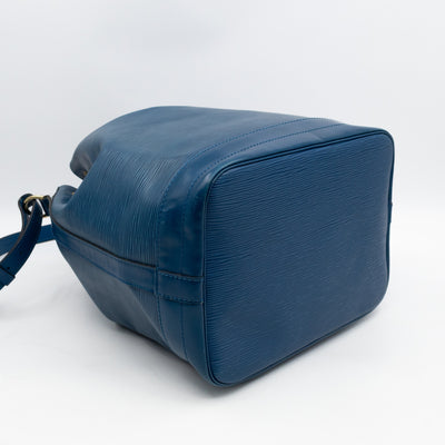 Noe Blue Epi Leather