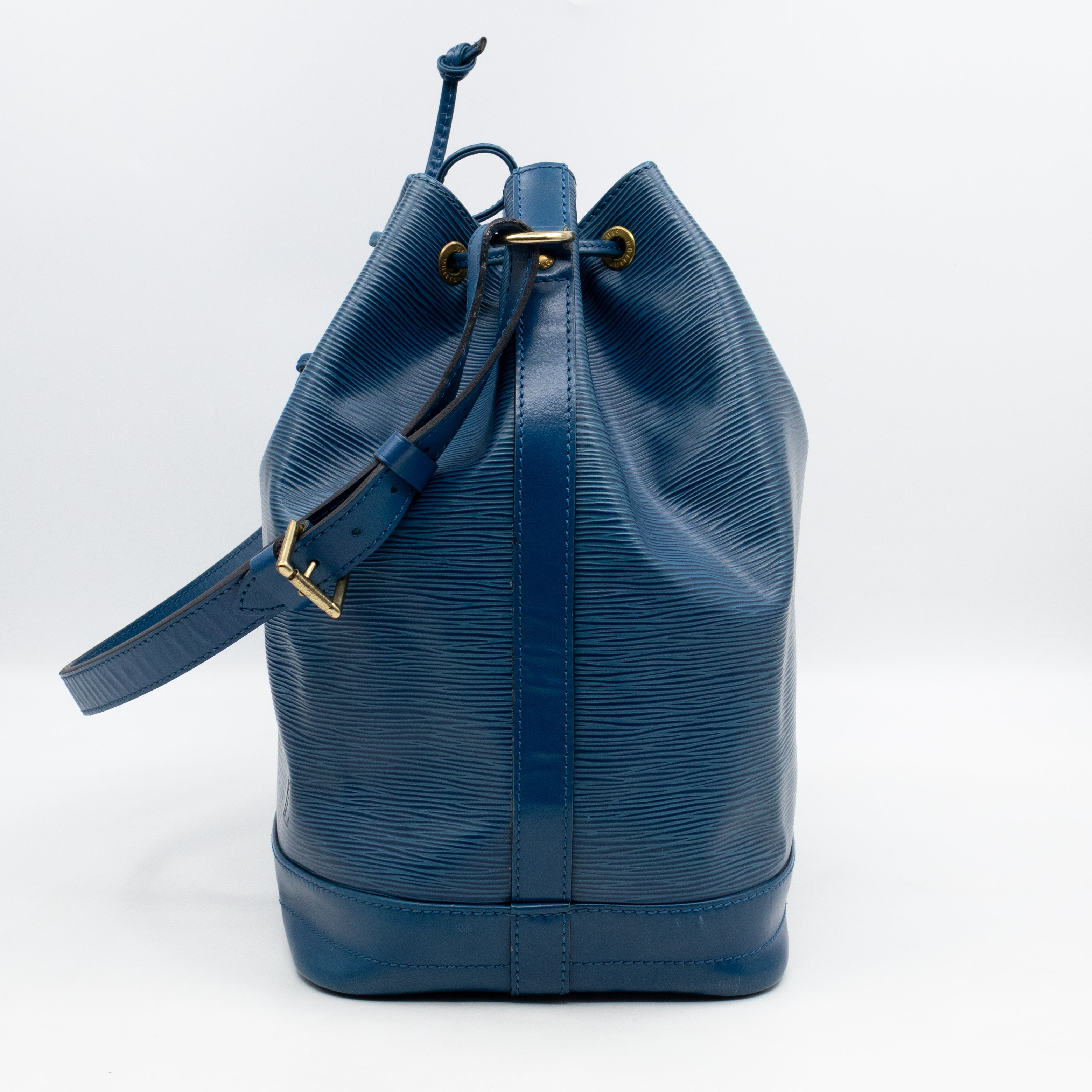 Noe Blue Epi Leather