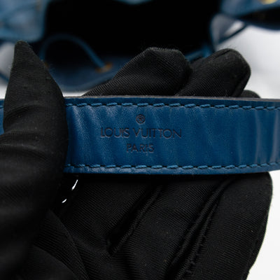 Noe Blue Epi Leather
