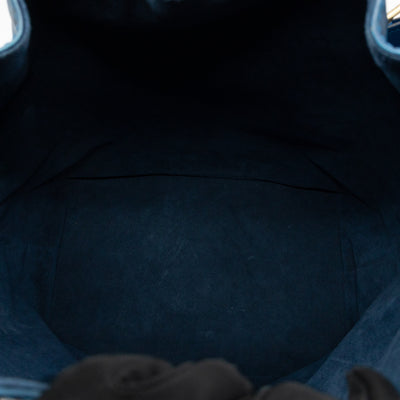 Noe Blue Epi Leather