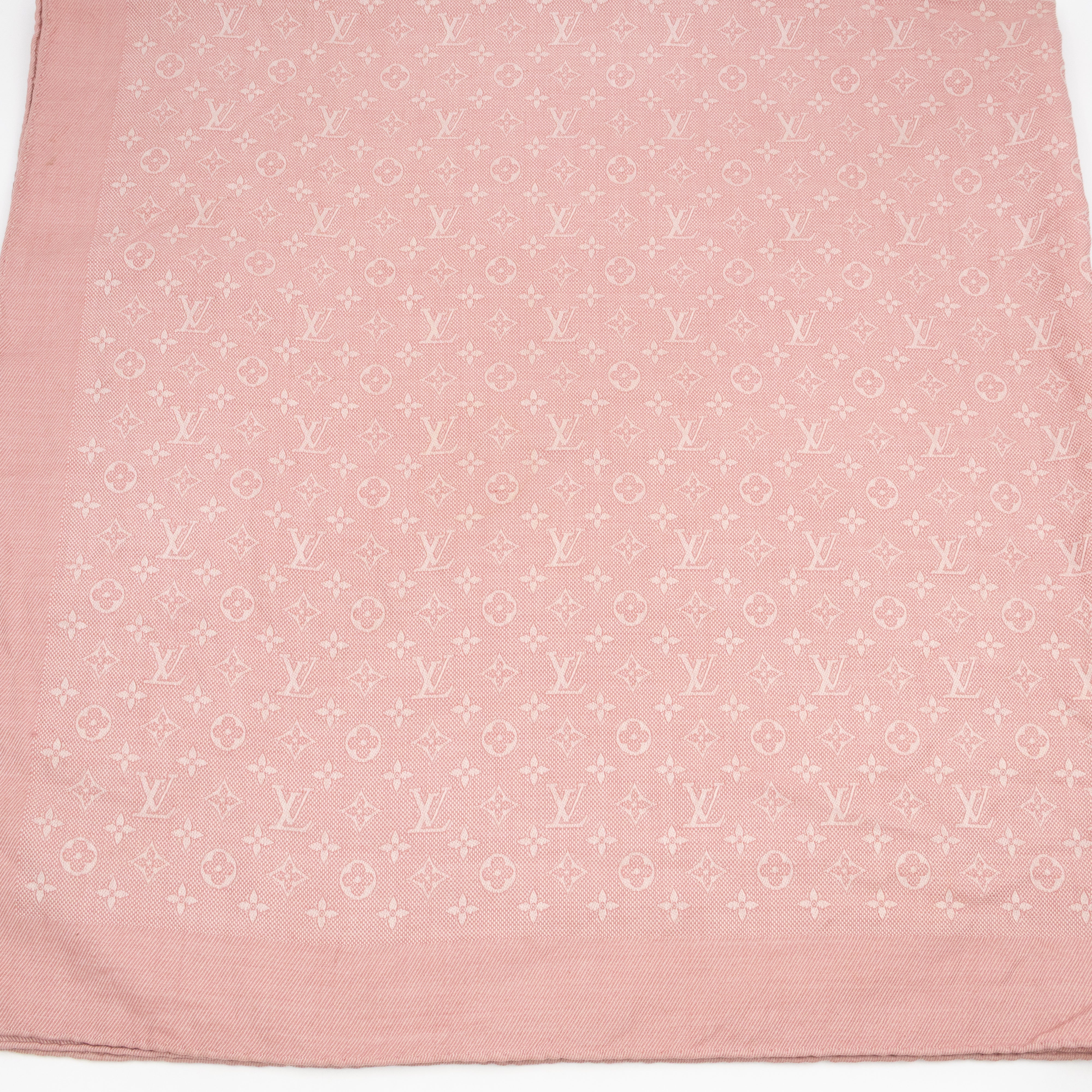 Summer Stardust Jacquard Shawl Pink