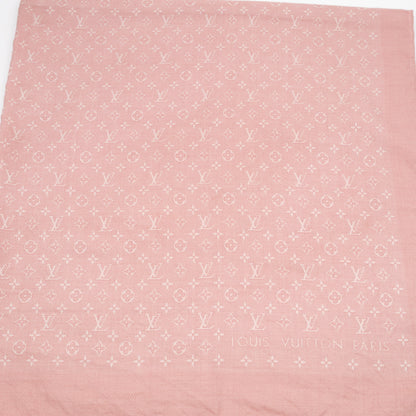 Summer Stardust Jacquard Shawl Pink