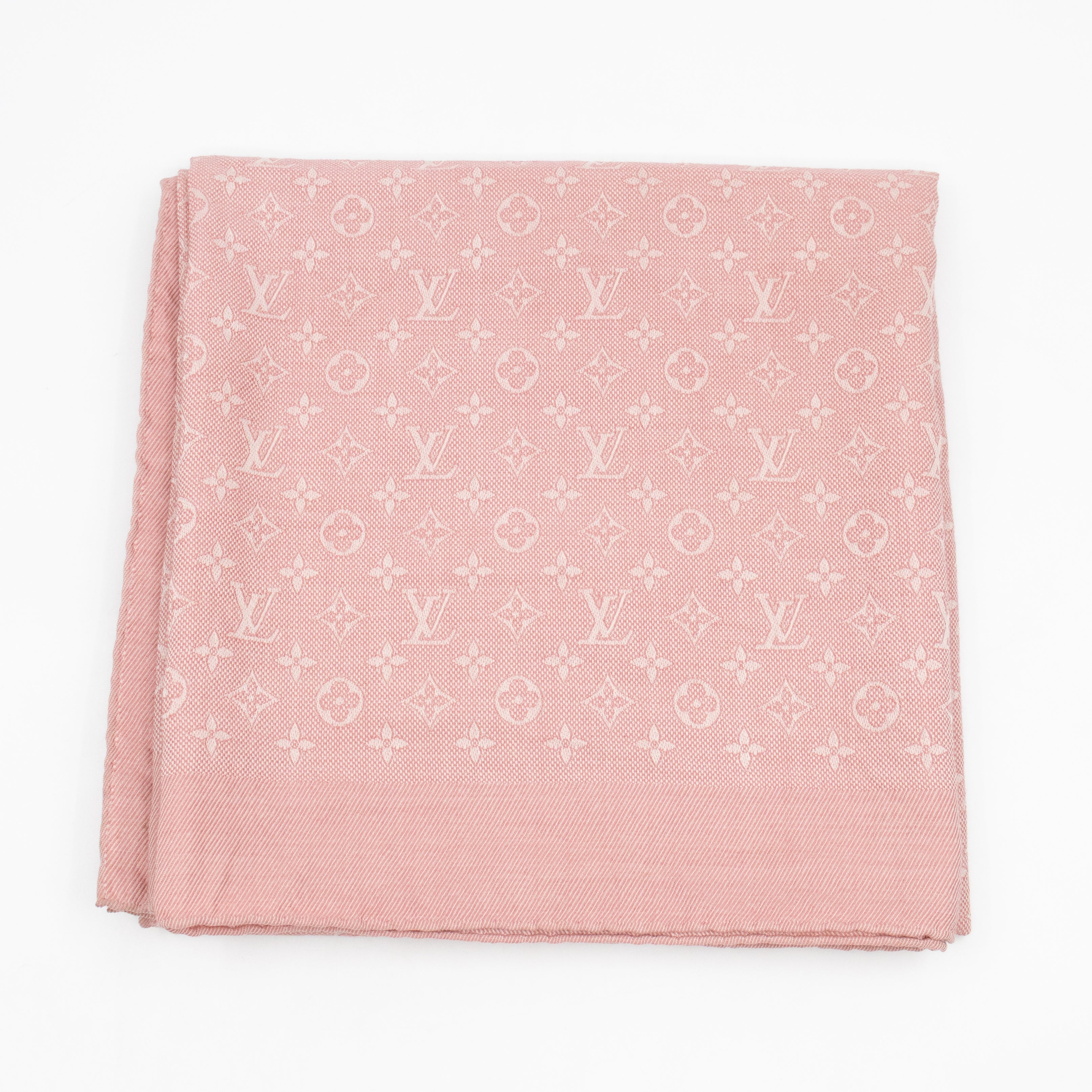 Summer Stardust Jacquard Shawl Pink