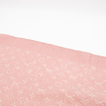 Summer Stardust Jacquard Shawl Pink