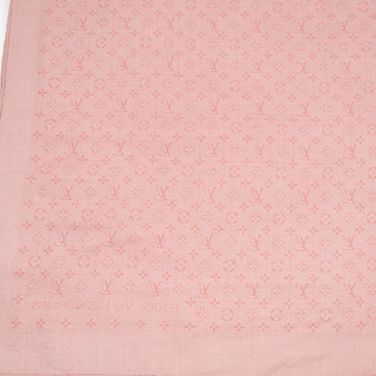 Summer Stardust Jacquard Shawl Pink