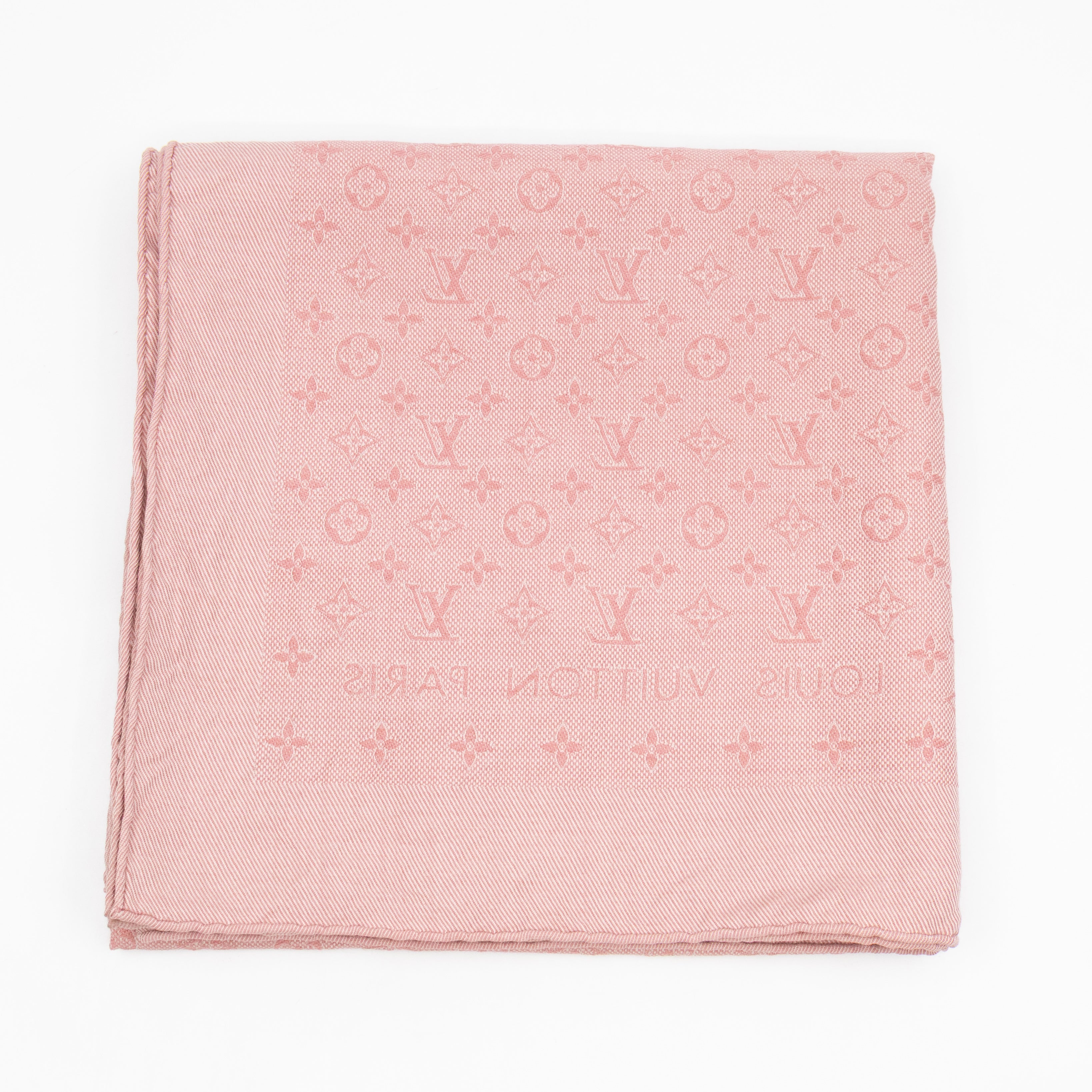 Summer Stardust Jacquard Shawl Pink