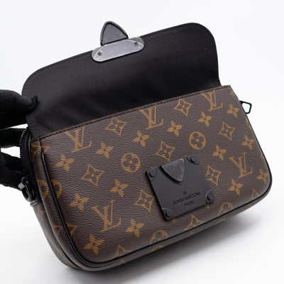 S-Lock Messenger Bag Monogram Macassar