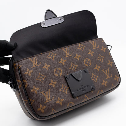 S-Lock Messenger Bag Monogram Macassar