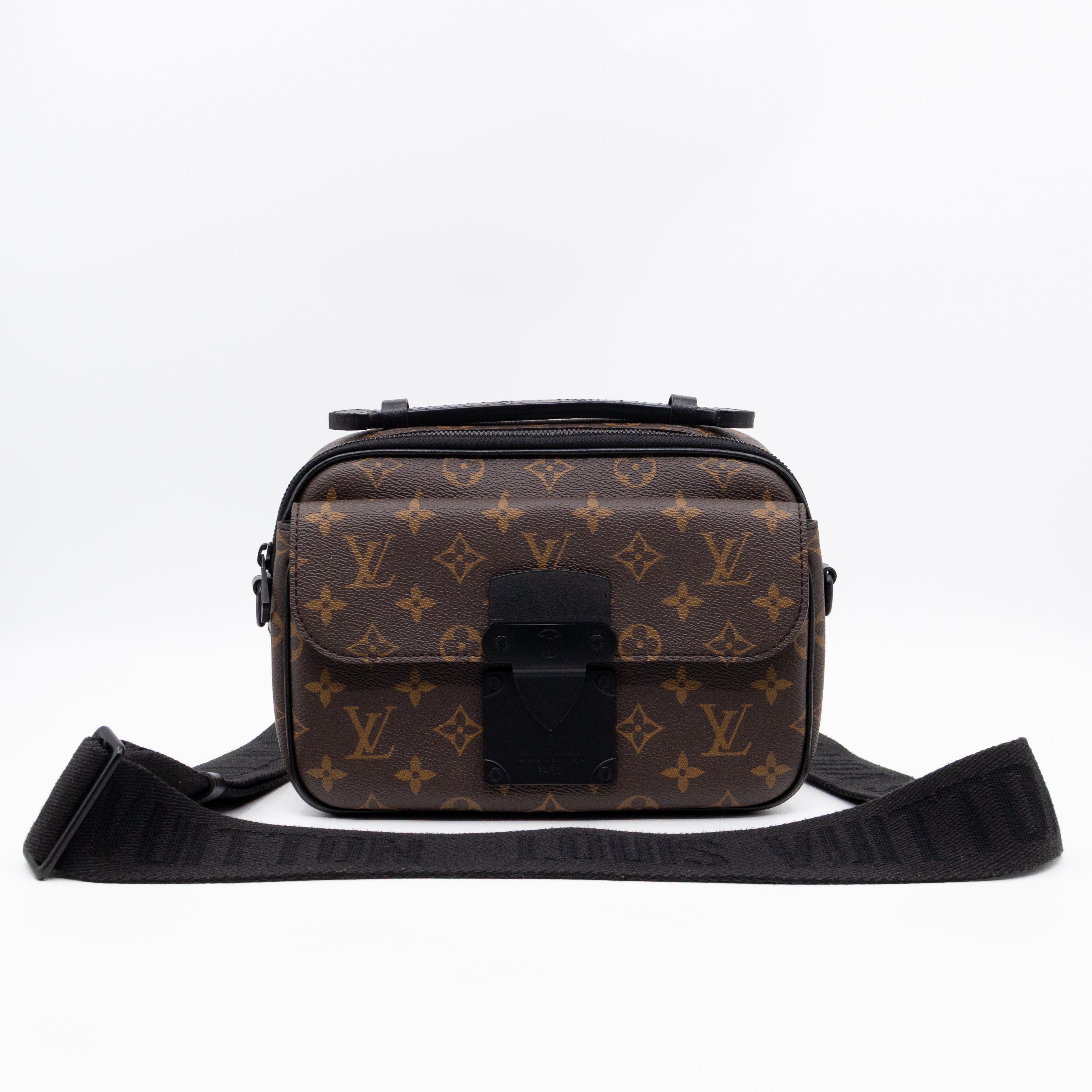 S-Lock Messenger Bag Monogram Macassar