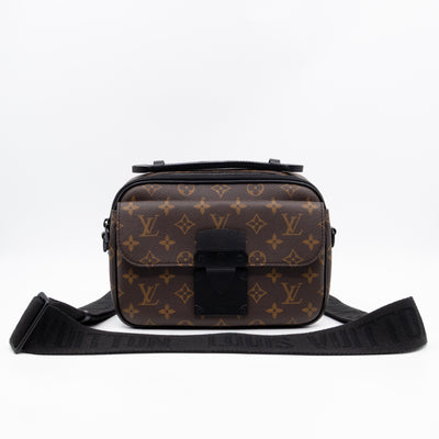S-Lock Messenger Bag Monogram Macassar