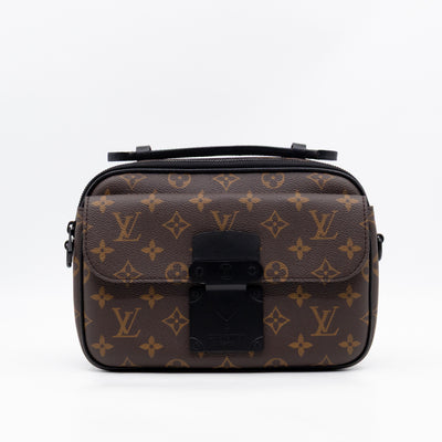 S-Lock Messenger Bag Monogram Macassar