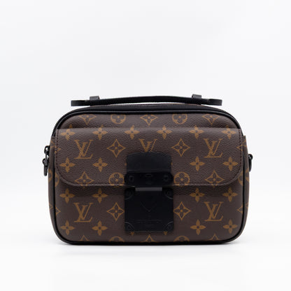 S-Lock Messenger Bag Monogram Macassar