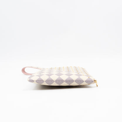 City Pouch Studded Damier Azur
