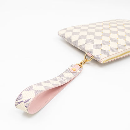 City Pouch Studded Damier Azur