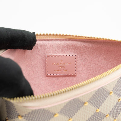 City Pouch Studded Damier Azur