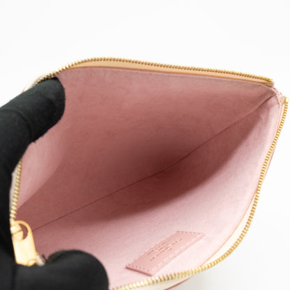 City Pouch Studded Damier Azur