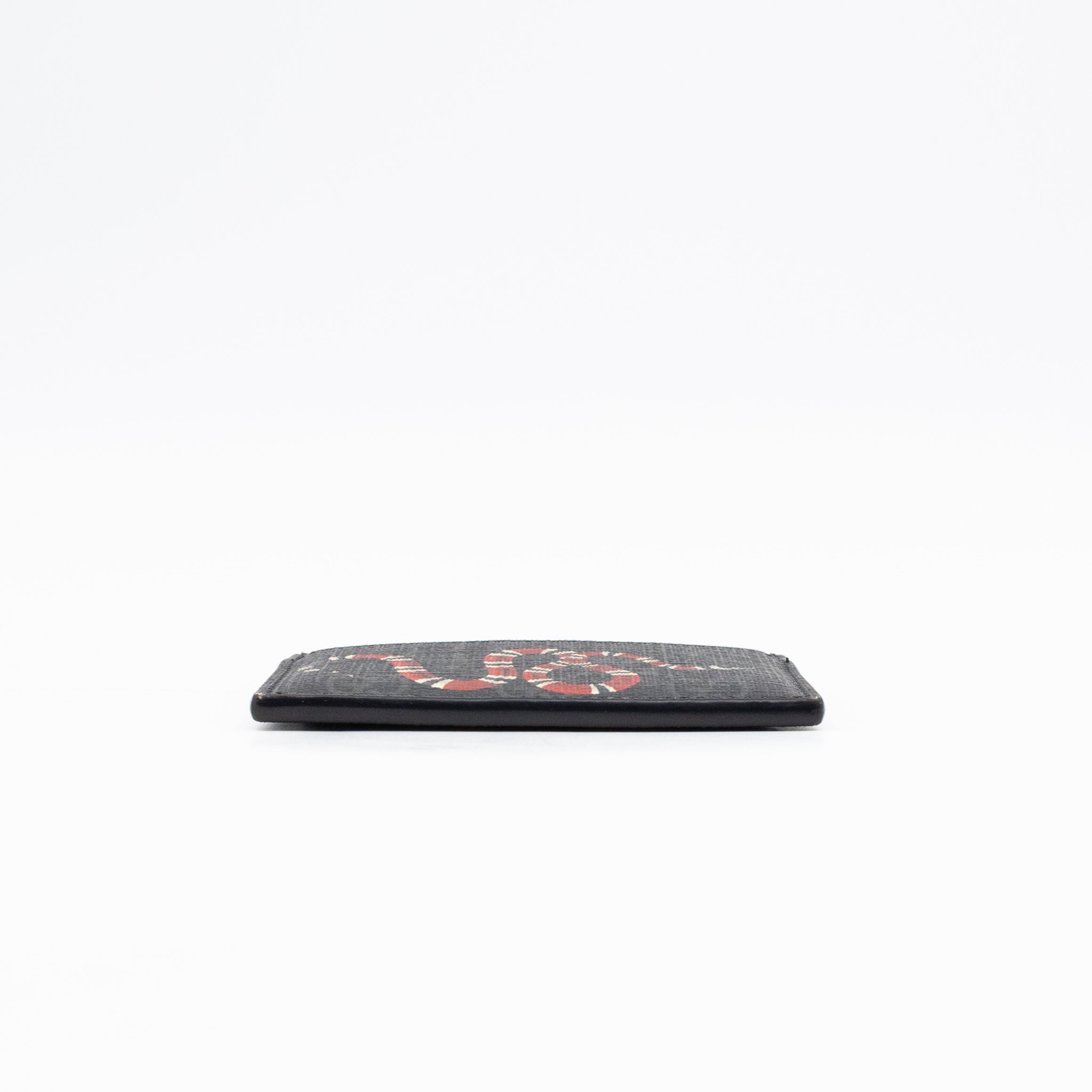 King Snake Card Holder Black GG Supreme