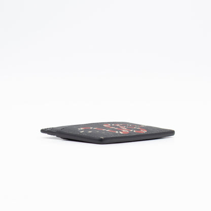 King Snake Card Holder Black GG Supreme