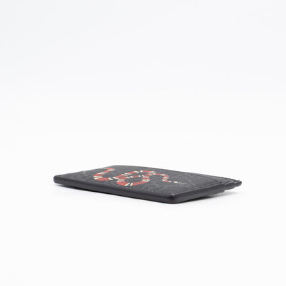 King Snake Card Holder Black GG Supreme