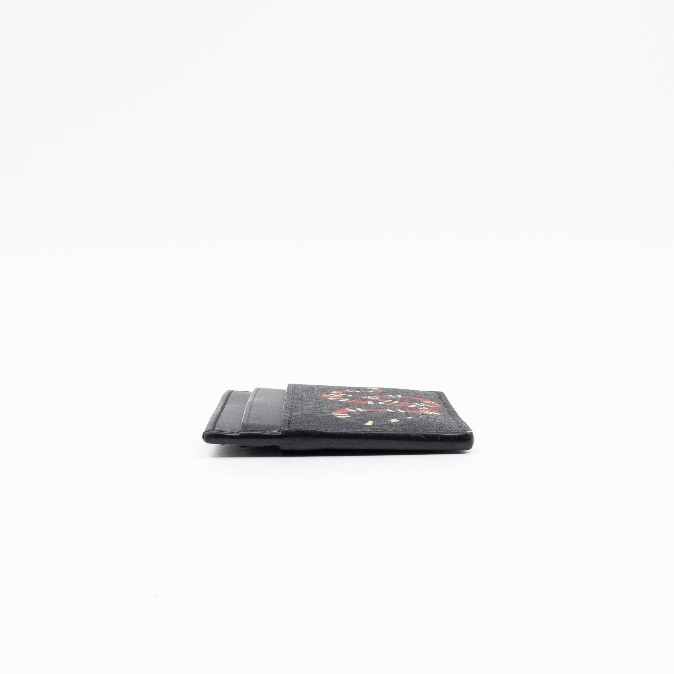 King Snake Card Holder Black GG Supreme