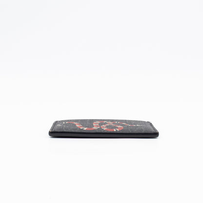 King Snake Card Holder Black GG Supreme