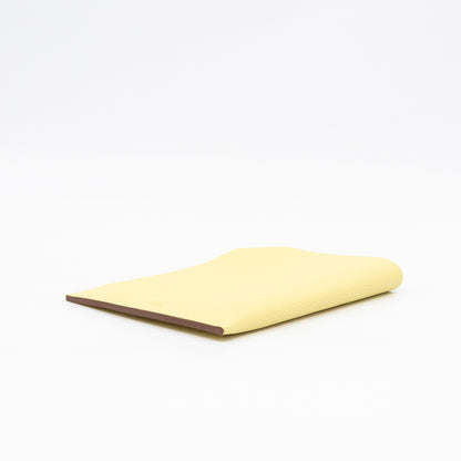 Tarmac Passport Holder Jaune Poussin Epsom Calfskin