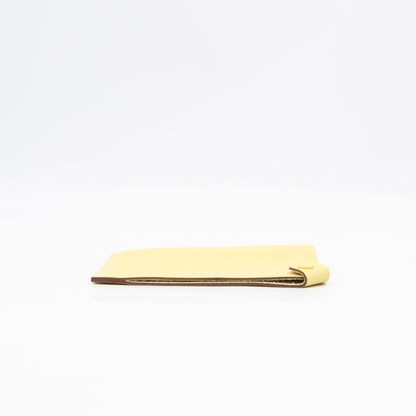 Tarmac Passport Holder Jaune Poussin Epsom Calfskin
