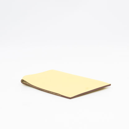 Tarmac Passport Holder Jaune Poussin Epsom Calfskin