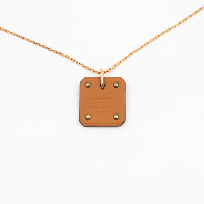 As de Coeur Pendant Necklace Etoupe