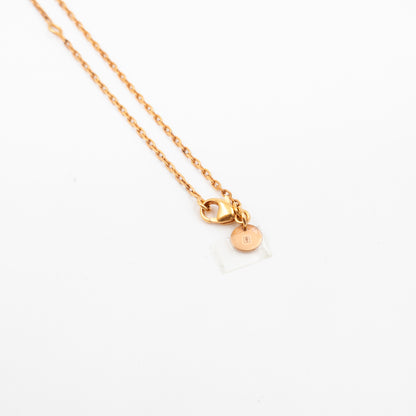 As de Coeur Pendant Necklace Etoupe