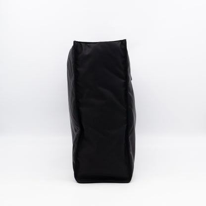 Front Pocket Tote Tessuto Nylon Black