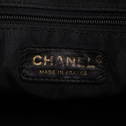 Timeless CC Half Moon Hobo Bag Black Caviar Leather