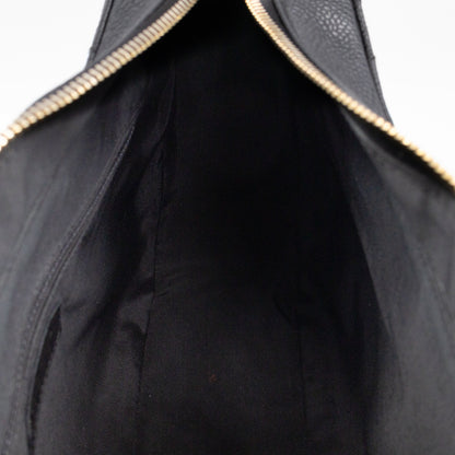 Timeless CC Half Moon Hobo Bag Black Caviar Leather