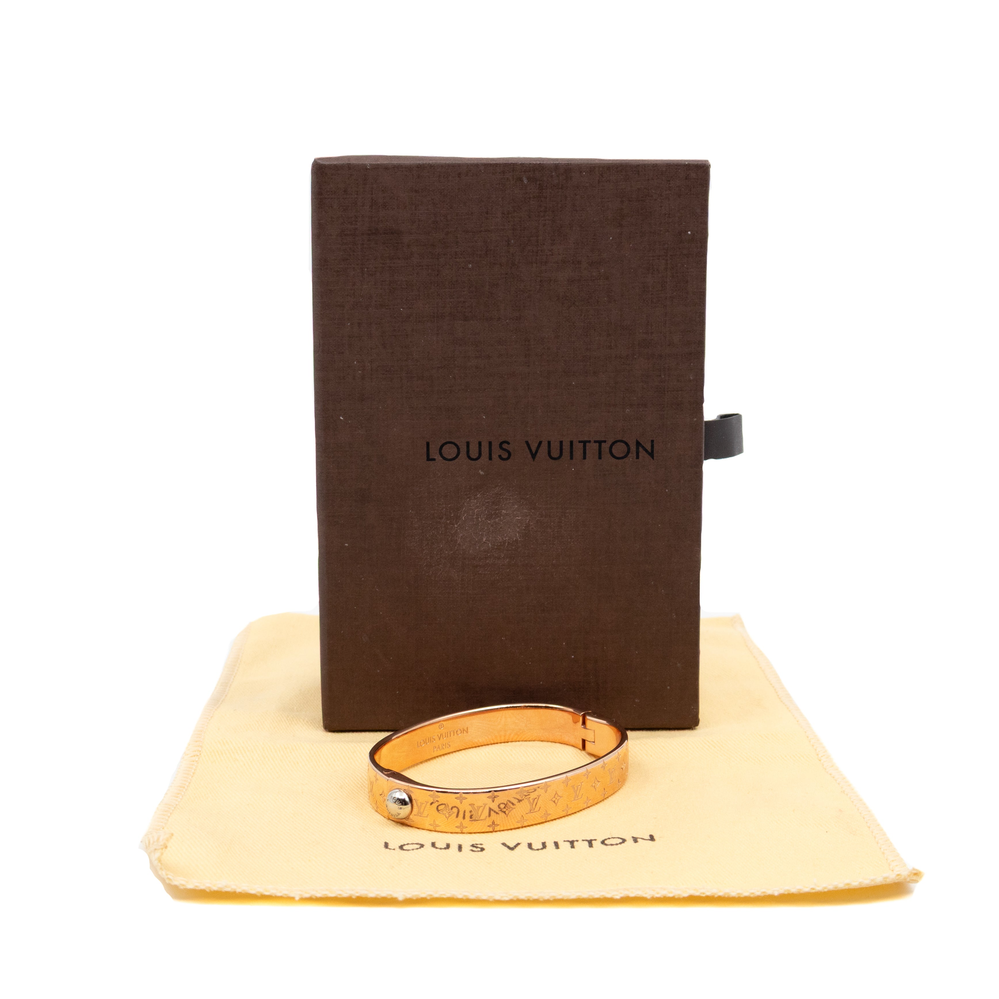 Nanogram Cuff Bracelet S Rose Gold