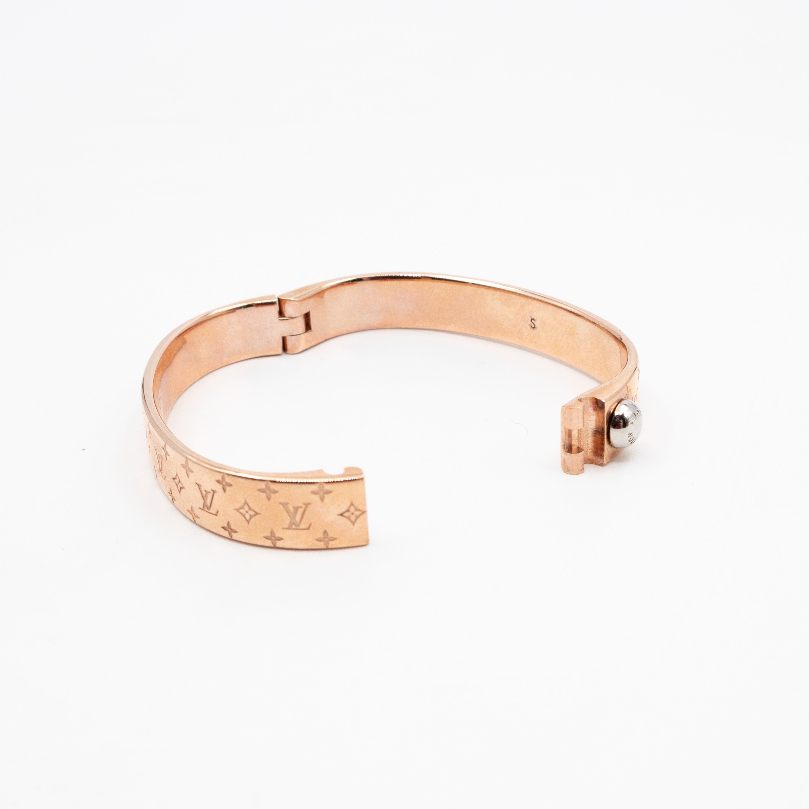 Nanogram Cuff Bracelet S Rose Gold